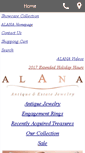 Mobile Screenshot of alanajewelry.com